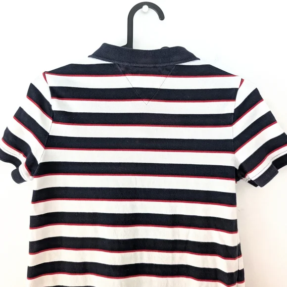Tommy Hilfiger Girl'sClassic Striped Polo Dress Sporty Chic ~ Size 12-14 L - Picture 9 of 11